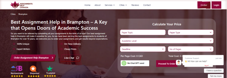 Assignments Help Canada