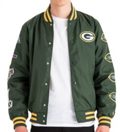 Green Bay Packers Varsity Jacket